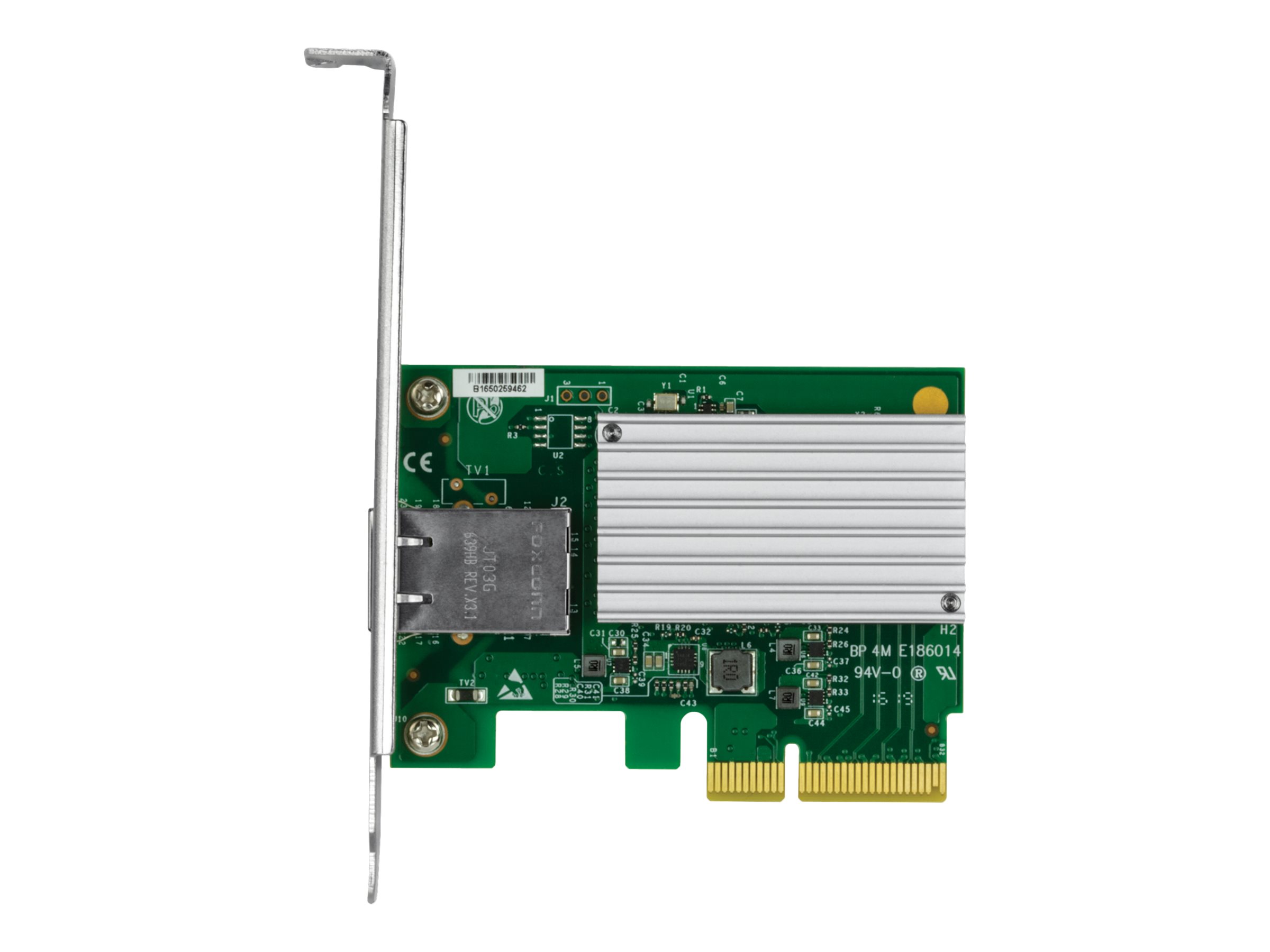 TRENDnet Adaptateur Réseau PCIe 10 Gigabits, Convertit un Emplacement PCIe en Port Ethernet 10G, Prend en Charge le Vlan 802.1Q, Comprend des Supports Standard et à Profil Bas, PCIe 2.0, PCIe 3.0, Argent, TEG-10GECTX