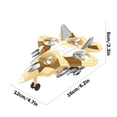 thumbnail image 3 of YANGHONGY Children's Inertial Drive 360 Trick Pulley Fighter Toy Rotating High Speed Sliding Simulation Plane Gift Boy Funny Toy, 3 of 6
