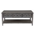 thumbnail image 3 of Linon Sadie Table Basse en Bois avec Rangement, Gris, 3 of 17