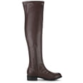 thumbnail image 3 of Bottes Hautes à Talons Carrés et Bout Rond pour Femmes de Unique Bargains, 3 of 7