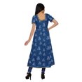 thumbnail image 4 of Moomaya Kurta Imprimée pour Femmes, Hauts à Fente avant, Tunique Kurti d'Été pour Femmes, 4 of 6