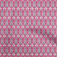 thumbnail image 1 of oneOone Rayon Fuschia Pink Fabric Geometric Dress Material Fabric Print Fabric By The Yard 56 Inch Wide, 1 of 5
