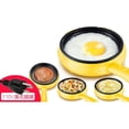 thumbnail image 4 of 6 Inch Non-Stick Electric Skillet Mini Electric Frying Pan for Eggs Bacon Sausage Breakfast Cooking Home Kitchen, 4 of 6