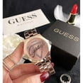 thumbnail image 2 of GUESS Women's Triangle Dial Watch - Stainless Steel Band Quartz Movement (Water-Resistant, Date Display, Fashion Jewelry Timepiece), 2 of 4