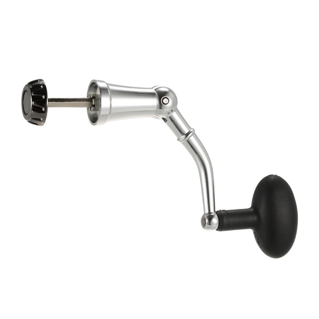 Aluminum Alloy Rotary Knob Foldable Power Handle for Fishing Spinning Reel Replacement Handle Nonslip Grip