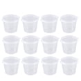 thumbnail image 1 of 100 Pcs Gobelets Portion Jetables en Plastique Contenants de Portions Transparents avec Couvercles, 1 of 6