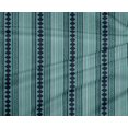 thumbnail image 4 of oneOone Tissu Polyester Lycra Rayé & Imprimé Diamant pour Couture BTY 56 Pouces de Large, 4 of 4