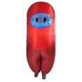 thumbnail image 1 of SUS Crew Among Us Red Imposter Crew Mate Killer Inflatable Child Costume Unisex, 1 of 4