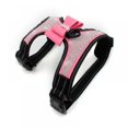 thumbnail image 2 of Dog Harness  Rhinestone Bling Bowknot Harness Adjustable Reflective Collar Vest for Pet Dogs Puppy, 2 of 5