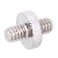 thumbnail image 2 of Tripod Screw Adapter, Long Service Life Camera Screw Adapter Metal Material Silver Plated  Lightweight  Ballhead For Monopod, 2 of 7