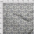 thumbnail image 3 of oneOone Rayon Gray2 Fabric Asian Japanese Wave Sewing Material Print Fabric By The Yard 56 Inch Wide, 3 of 4