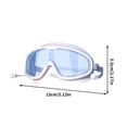 thumbnail image 3 of Kids Swimming Goggles - Large Frame HD Waterproof Eyewear - Adjustable Soft Silicone Seal & Eye Protection for Children, 3 of 8