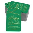 thumbnail image 1 of Inkdotpot Real Gold Foil Happy Diwali Tags Favor Hang Paper Tags 100 Pieces, 1 of 6