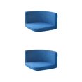 thumbnail image 3 of kurtrusly Trilateral Chair Covers Wide Application And Strong Elastic Chair Protection Made Easy Polyester Cover Chairs Decoration Grey blue 2Set, 3 of 6