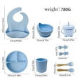 thumbnail image 2 of Baby Feeding Tableware Set, Baby Silicone Bib, Baby Food Bowl, Children Learning Drink Cup,, 2 of 5