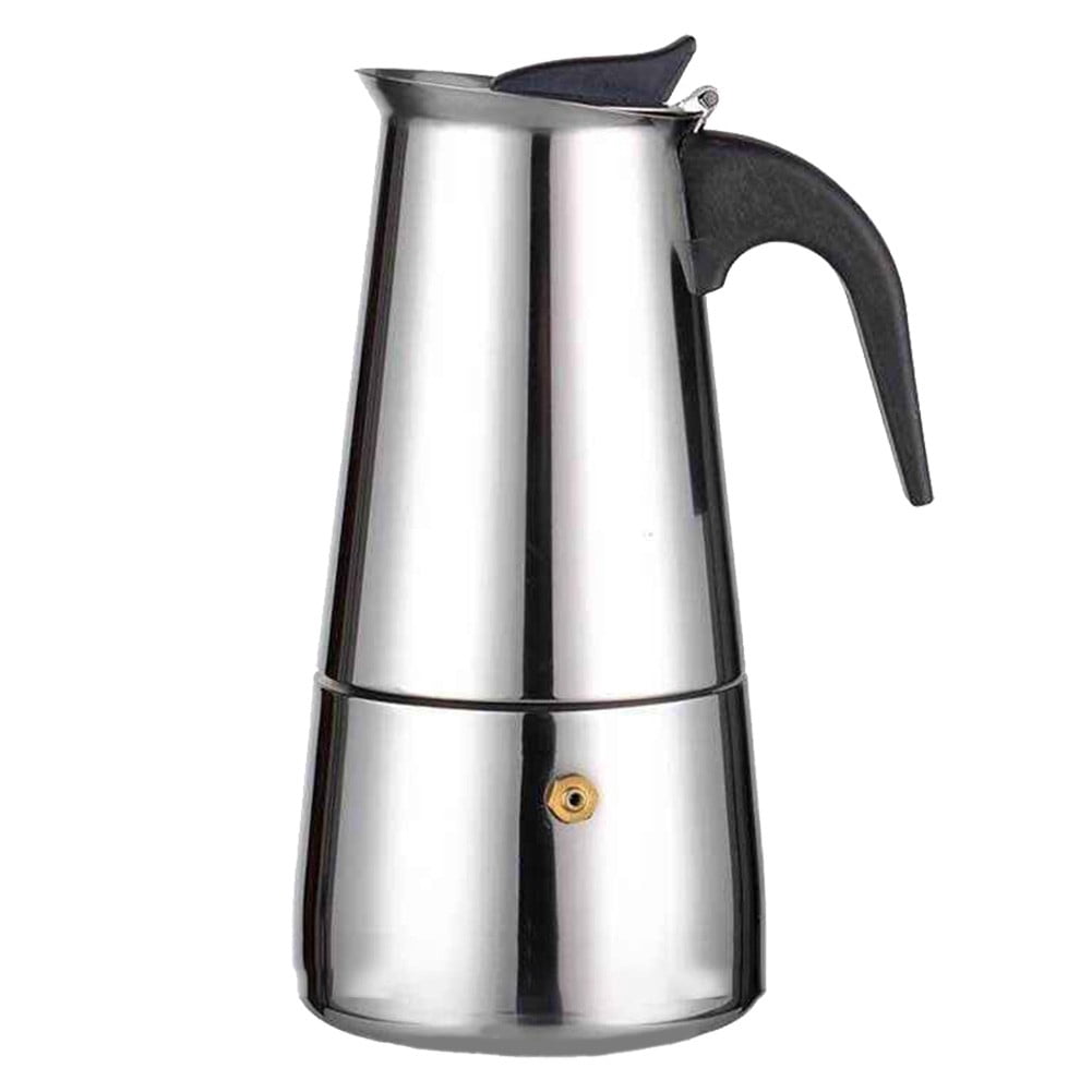 2/4/6/9 Cups Moka Pot Coffee Maker,Stainless Steel Moka Pot Maker Coffee Cookers