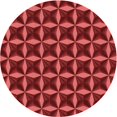 thumbnail image 1 of Ahgly Company Tapis d'Intérieur Lavables en Machine, Ronds, Transitionnels, Rouge Canneberge, Ronds 4', 1 of 7