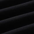 thumbnail image 3 of ZACPNCV T-Shirts à Manches Longues pour Filles, Col Rond pour Enfants, Hauts d'Automne et d'Hiver, T-Shirts Basiques, Noir, 7-8 Ans, 3 of 4