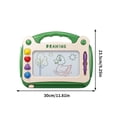 thumbnail image 3 of Children's Multifunctional Drawing Board, Sketching Doodling Toy, 4 Stamps + 1 Pencil, Intelligence Learning, Educational Toy, Fine Motor Skills Development, Birthday Christmas Halloween Gift, 3 of 5