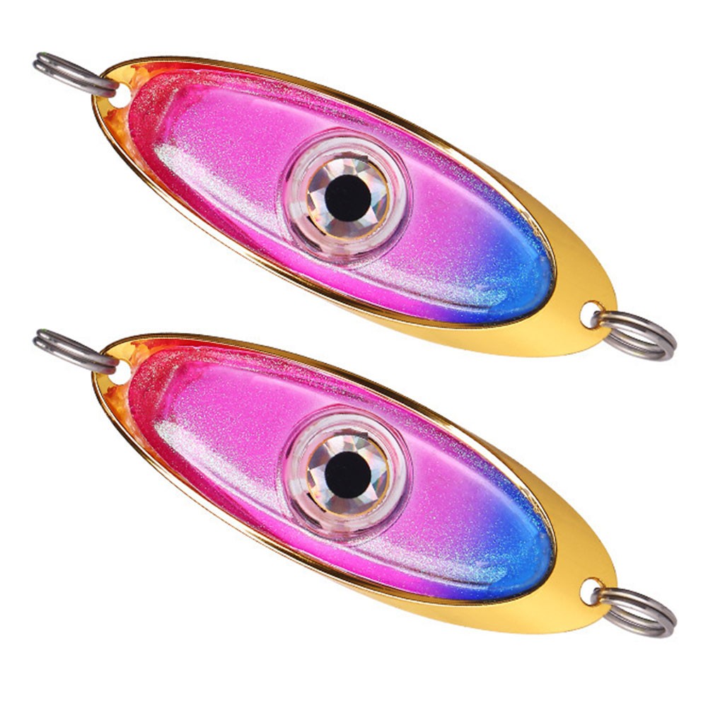 Mosiee 2 Pcs Fisheye à Trancher Incliné Léger 9G 13G Appât Appât Piège Léger Appât Léger