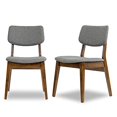 thumbnail image 1 of Ashcroft Mid Century Modern Abel Dining Chair, Gray (Set of 2), 1 of 5