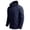 Dark Blue, variant on Dvkptbk Men's Spring Fall Jacket Casual Stand-up Collar Jacket Zipper Jacket Solid Color Flight Jacket Baseball Suit Long-sleeved Lightweight Jacket