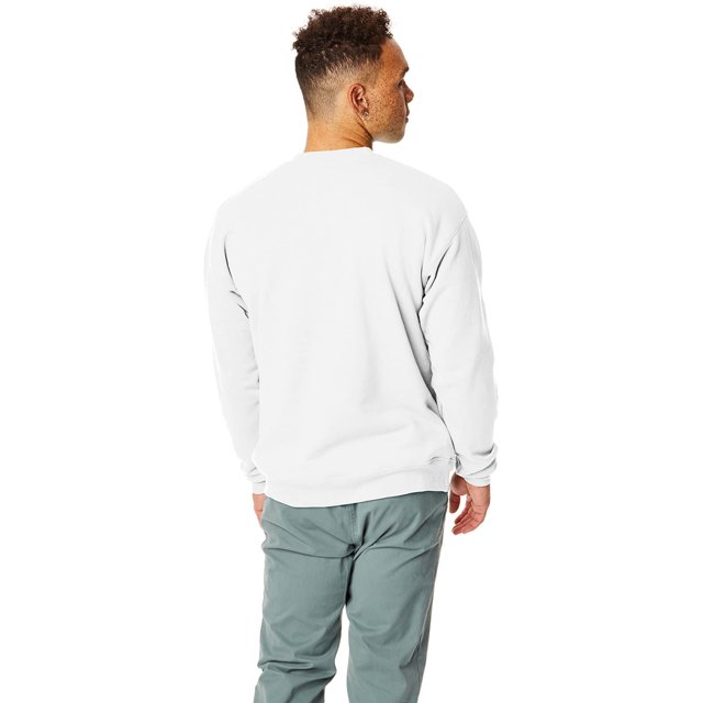 Hanes P160 Comfort Blend Ecosmart Crew Sweatshirt Size - 4 Extra Large - White
