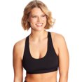 thumbnail image 1 of Maidenform Womens Sporty Racerback Sports Bra, M, Black, 1 of 1
