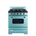 thumbnail image 1 of Classic Retro 30" Freestanding Gas Range with Convection Oven in Ocean Mist Turquoise, 1 of 1