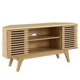 thumbnail image 1 of Pemberly Row 46" Laminate and Particleboard Corner TV Stand in Oak, 1 of 9