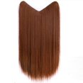 thumbnail image 1 of MesaSe Perruque Femme Cheveux Longs Demi-Chef en U Invisible Sans Coutures Longue Lisse, 1 of 5