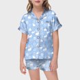 thumbnail image 1 of WEAIXIMIUNG Kid DIY Hand Painted Homewear Set Colouring Pajama Sets For And Girl Can Play With And Wea 140, 1 of 5