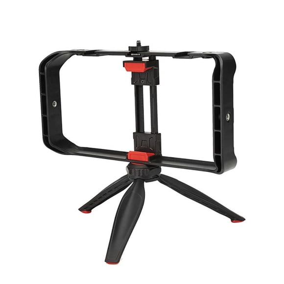 MesaSe Mobile Phone Rabbit Cage Bracket Hand-Held Camera Stand Adjustable Camera Phone Holder Video Stabilizer