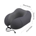 thumbnail image 3 of TopLLC Pillows, Bed Pillows, Memory U-shaped Pillow For Neck Protection Neck Pillow For Nap Neck Pillow Neck Pillow Head Pillow Neck Pillow Aircraft Car Head Wearing Pillow Ushaped pillows, 3 of 6