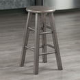 thumbnail image 2 of Winsome Ivy 24" Counter Stool Gray Finish, 2 of 5