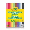thumbnail image 1 of Crayola Construction Paper, 100 Count, 100 sheets of paper, 1 of 4