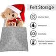 thumbnail image 4 of Storage Baskets Felt Foldable Drawer Organizer Bins Cube Shelf Small Basket Box, 4 of 4