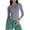 Grey, variant on Amzcrzy Women's Long Sleeve Round Neck Crop Top Tee Shirt Basic Solid Y2K Tight Slim Fit Cropped Shirt Workout Yoga