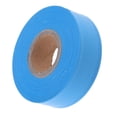 thumbnail image 1 of Outdoor Marking Ribbon Flagging Tape Trail for Marking Boundart Stakes Trees Blue, 1 of 6