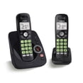 thumbnail image 1 of VTech 2 Handset DECT 6.0 Cordless Answering System with Caller ID/Call Waiting, CS6224-21 (Black), 1 of 3