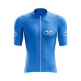 thumbnail image 1 of Bike Forever Blue Cycling Jersey - XL, 1 of 3