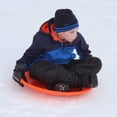 thumbnail image 4 of Paricon Flexible Flyer Flying Saucer Snow, 26 In Diameter, Orange (2 Pack), 4 of 8