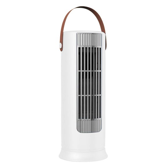 Chauffage de Bureau Écoénergétique 1000 W, Mini Ventilateur Chauffant avec Protection contre l'Inclinaison pour Bureau et Maison