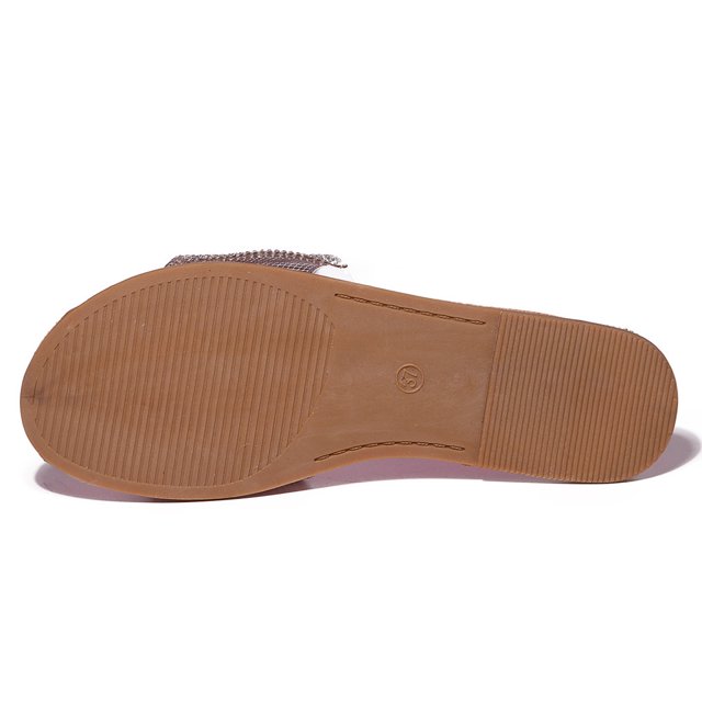 LEEy-World Pantoufles de Maison pour Femmes Pantoufles d'Été pour Femmes Style Romain Fleur Confortables Légères Pantoufles Semelle Souple Pantoufles pour Femmes Bout Ouvert
