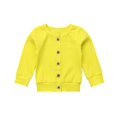 thumbnail image 1 of Boys Girls Button-down Cardigan  Solid Color Sweater  Casual Outerwear, 1 of 8