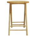 thumbnail image 2 of vidaXL Folding Garden Table Ø55x75 cm Bamboo, 2 of 5