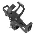 thumbnail image 4 of Universal Cup Holder, Convenient Plastic Steel Quick Release 90 Degree Rotatable Sturdy Bike Bottle Holder Easy To Install  For Carts For Stroller, 4 of 8