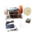 thumbnail image 3 of Almencla Mini Bench Grinder Bench Grinding Tool DIY Supplies Multifunction Sturdy Benchtop Sander Polisher for Tabletop Edge Polishing E, 3 of 8