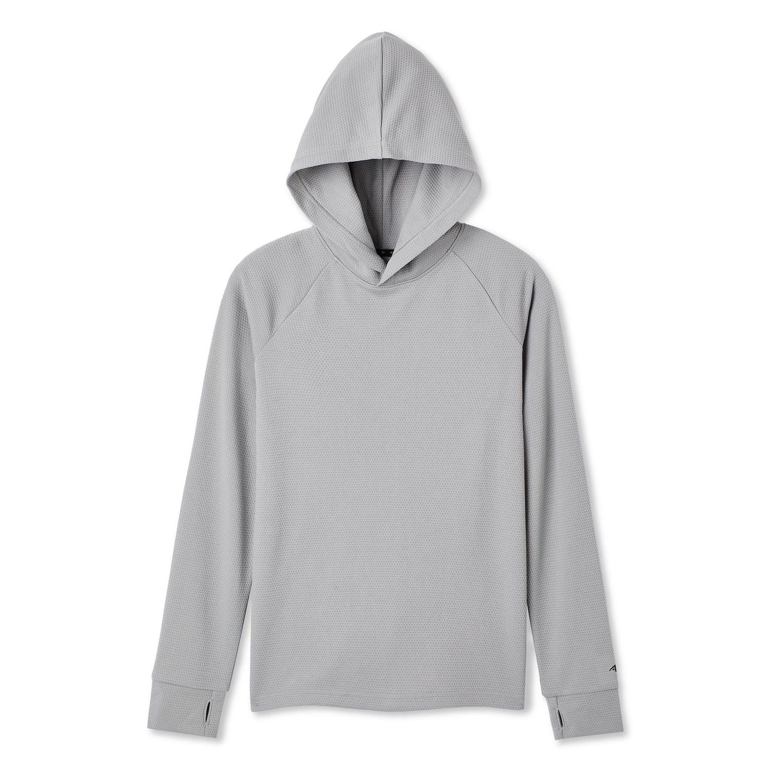 Athletic Works Boys' Textured Hooded Tee