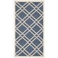 thumbnail image 2 of Safavieh Courtyard Navy Indoor Outdoor Rug - 4' x 5'7", 2 of 5